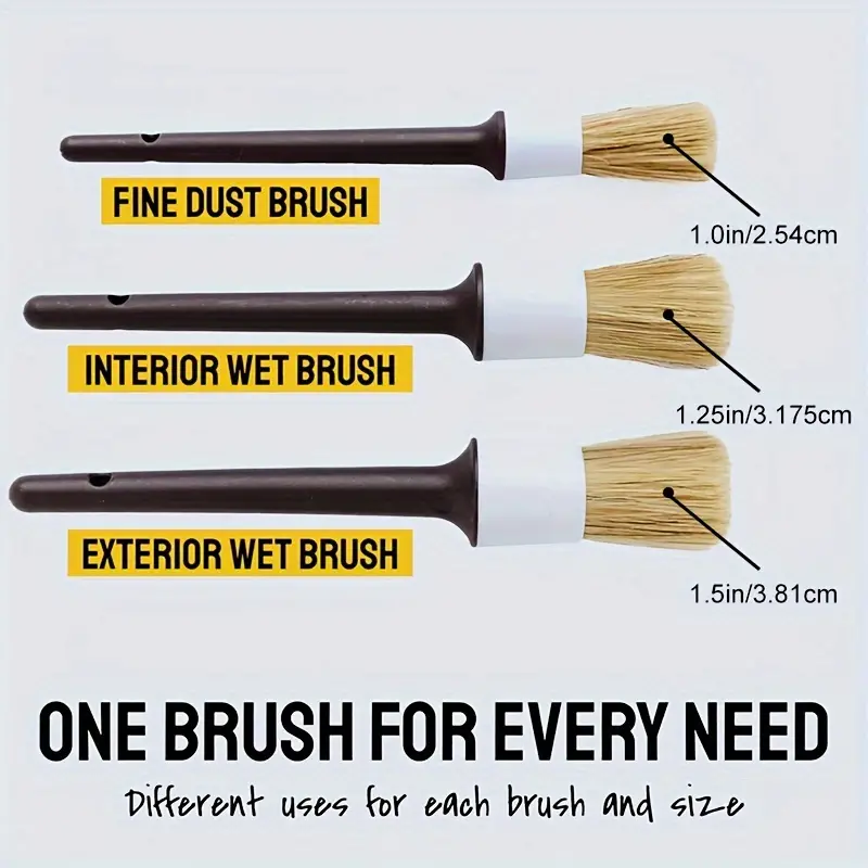 Car Detailing Brush Set Car Cl - Interior Detailing Kit review and price