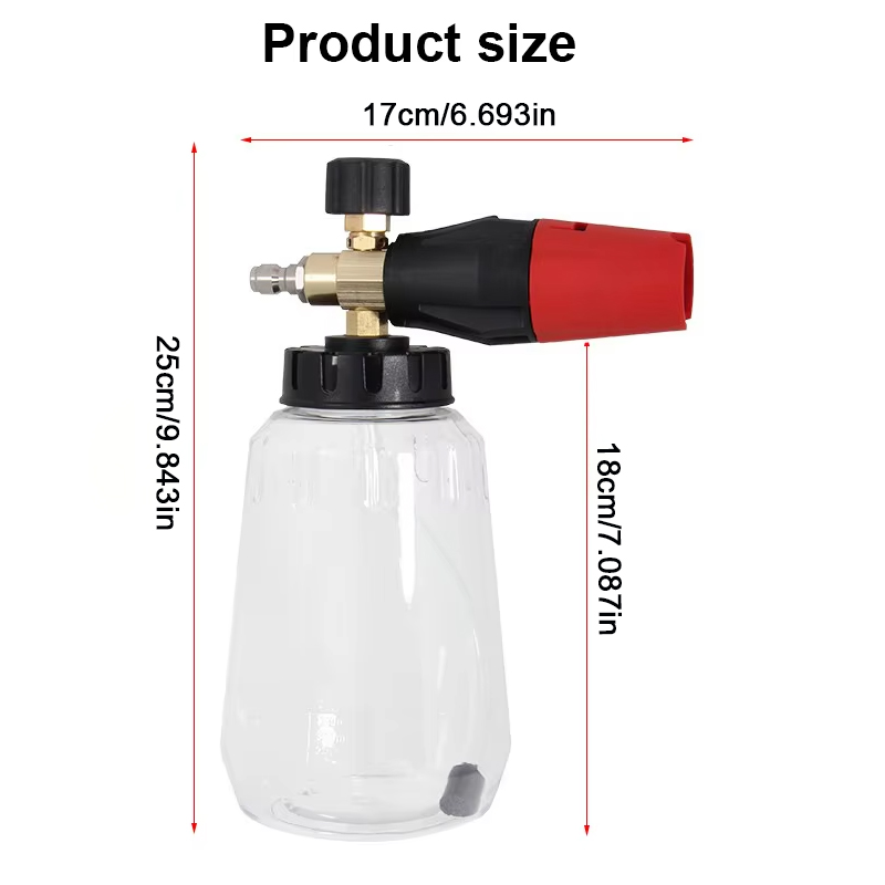 High Pressure PA Foam Cannon A - Foam Cannon Car Wash review and price