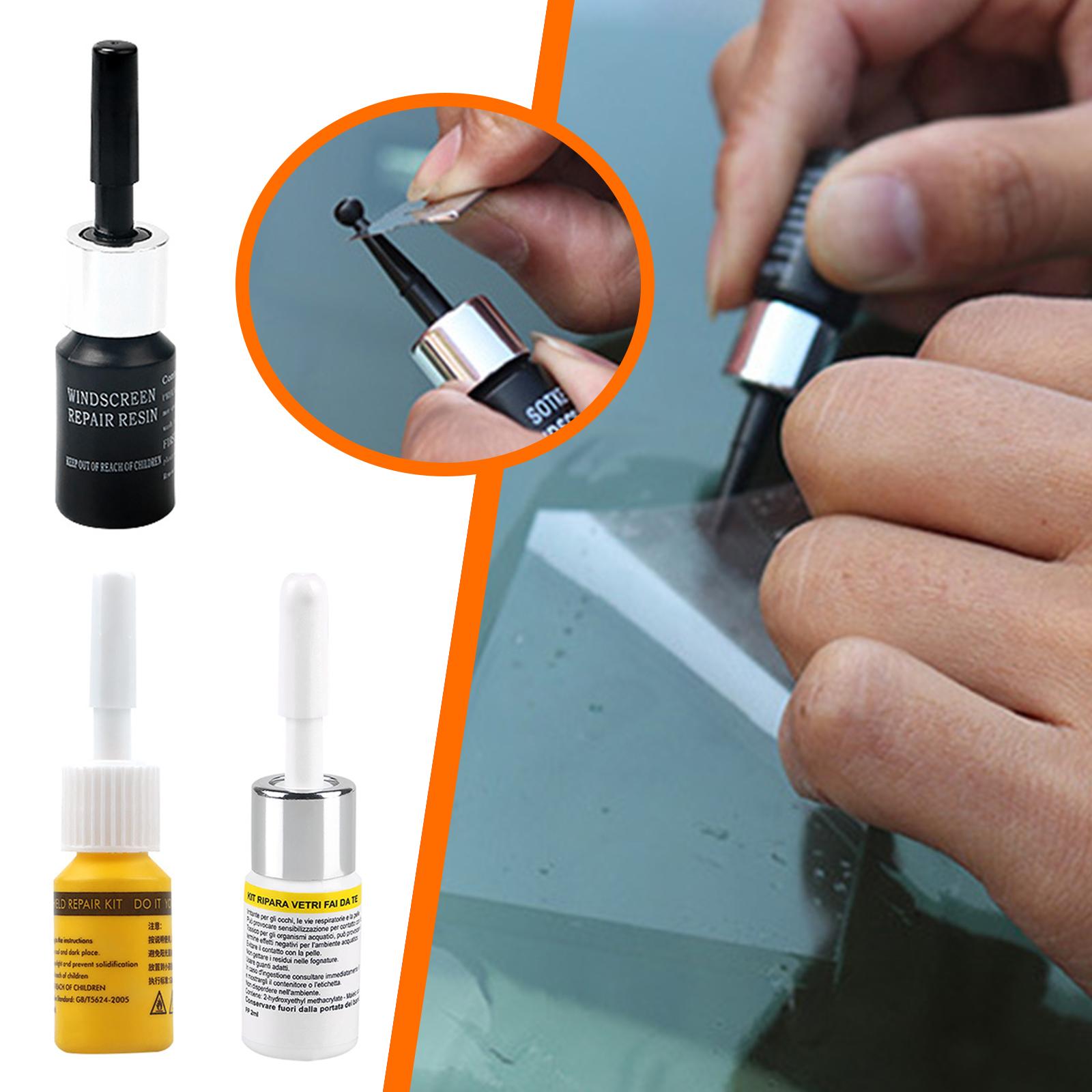 Car Cracked Glass Repair Kit W - Glass Cleaner Streak review and price