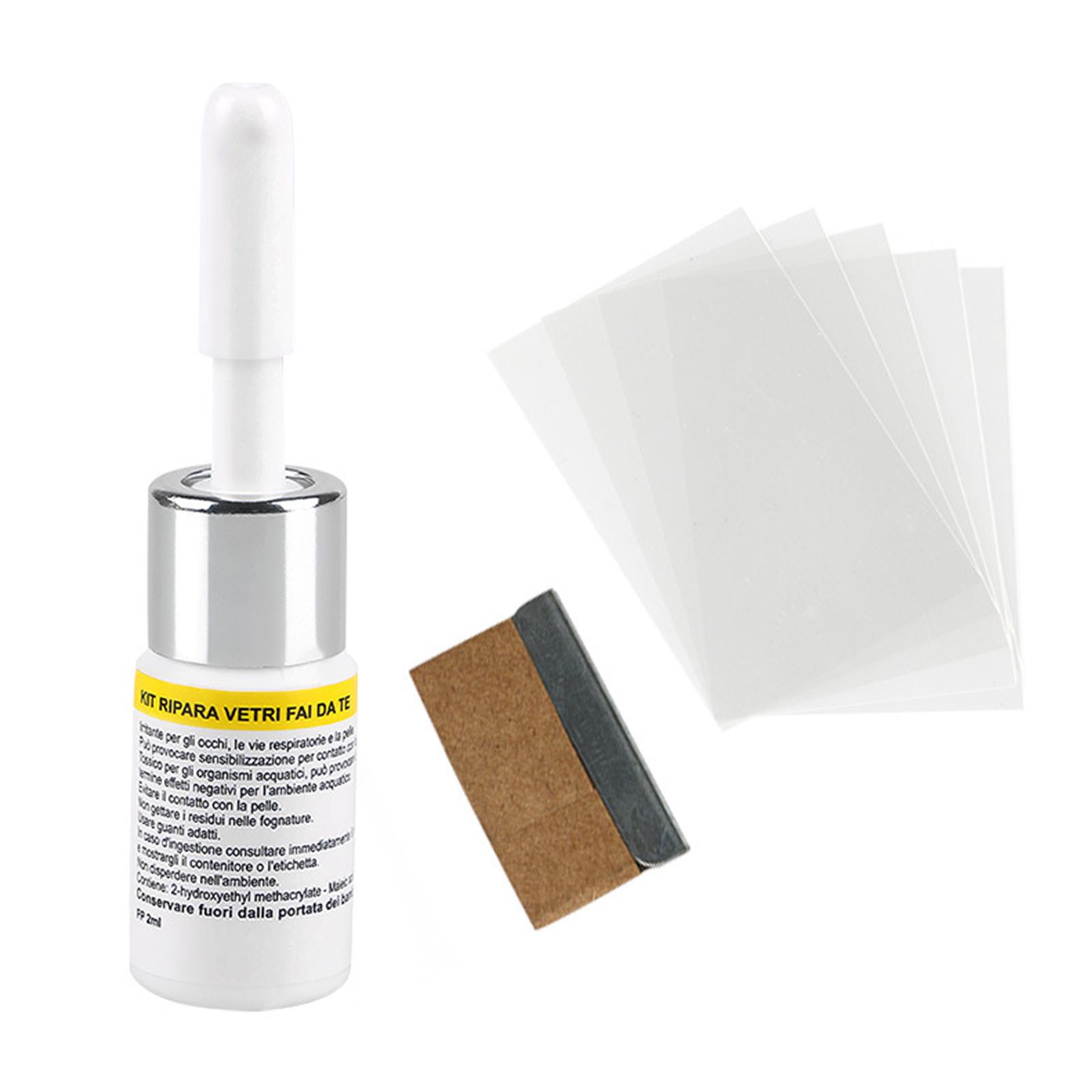 Car Cracked Glass Repair Kit W - Glass Cleaner Streak review and price