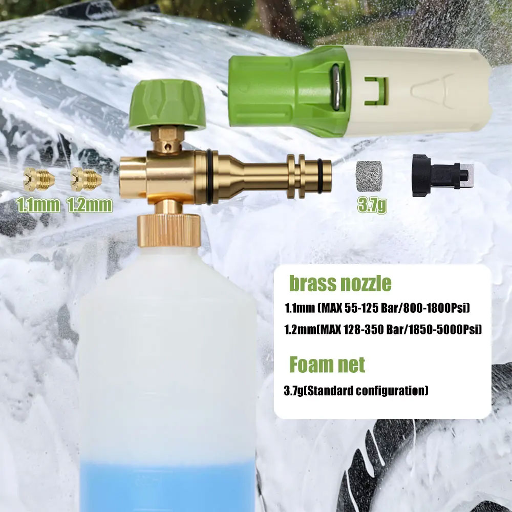 Aluminum Foam gun Lance Foam c - Foam Cannon Car Wash review and price