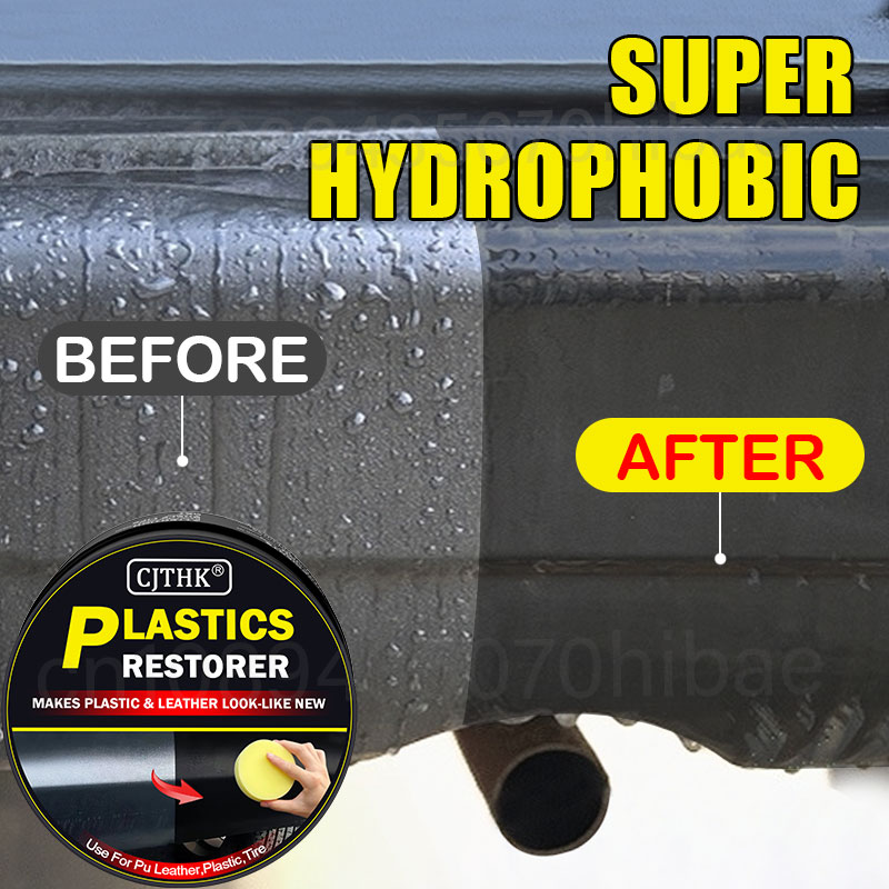 Car Plastic Restorer Back To B - Leather Cleaner Interior review and price