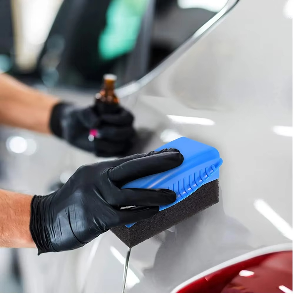 Car Wheel Sponge Brushes (w/ o - Wax Applicator Pad review and price