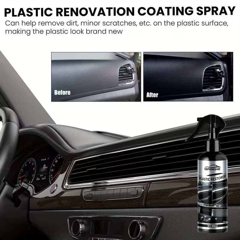 300ml Long-Lasting Plastic Res - Trim Restorer Plastic review and price