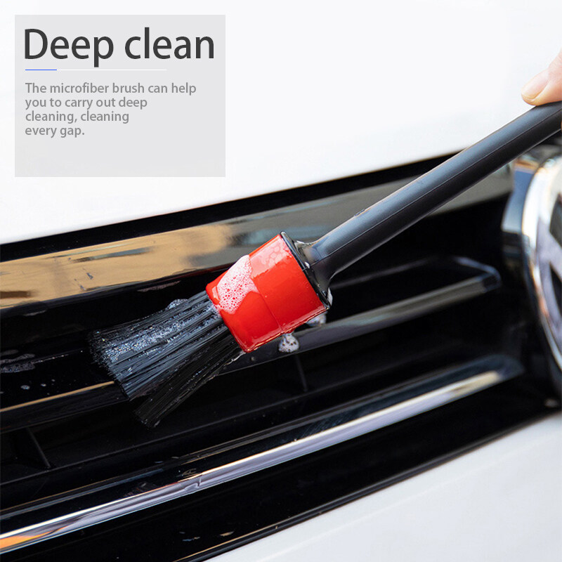 SEAMETAL 5pcs Car Detailing Br - Interior Detailing Kit review and price