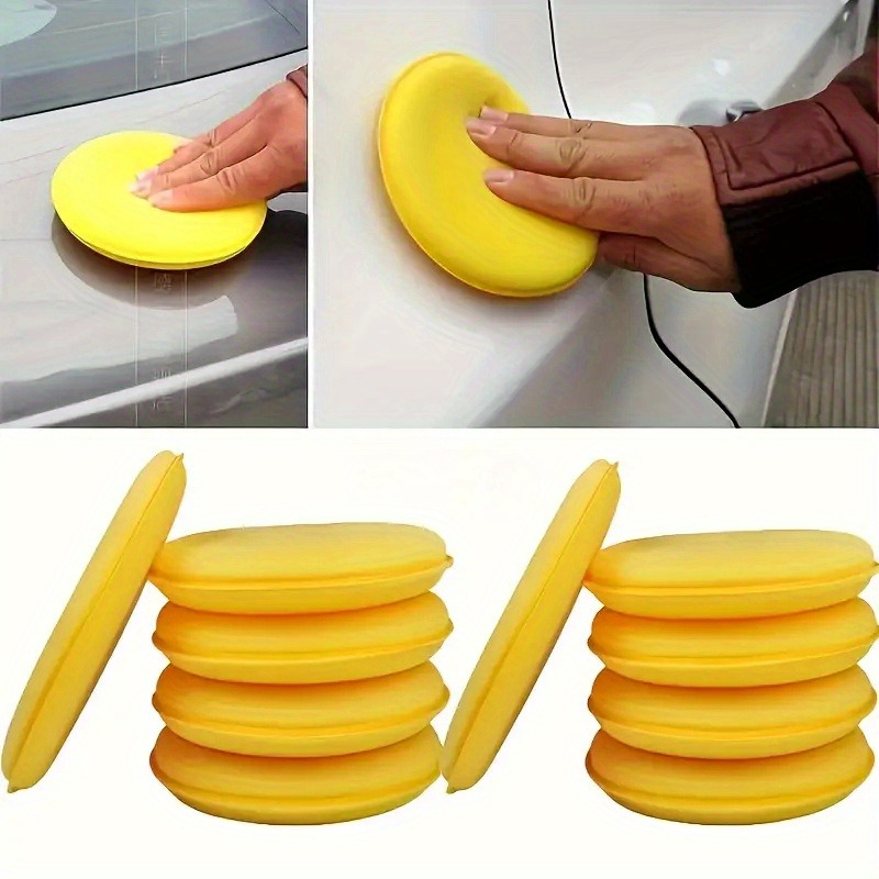 1/5PCS 10cm round Car Wax Appl - Wax Applicator Pad review and price