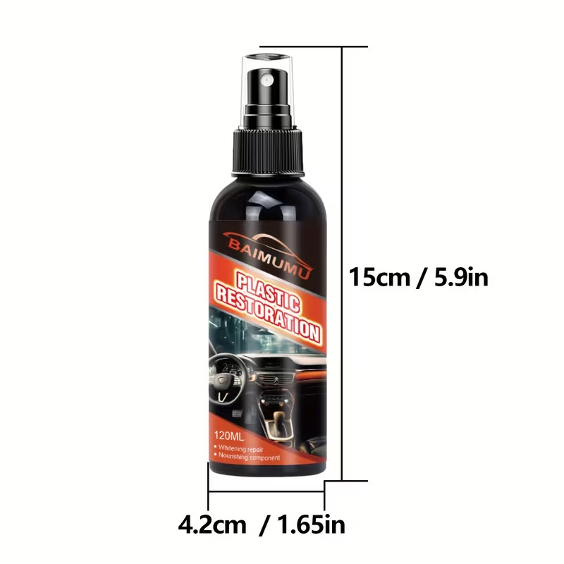 120ml Car Plastic Restorer Spr - Trim Restorer Plastic review and price