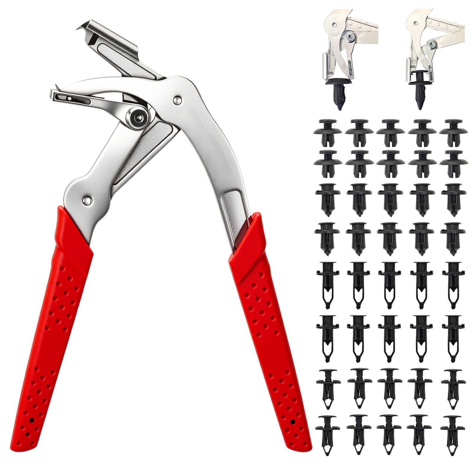 Car Clip Pliers with 40PCS Aut - Trim Restorer Plastic review and price