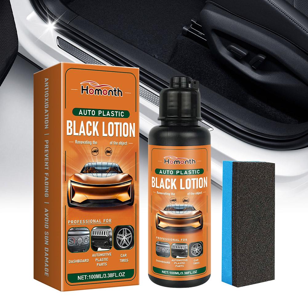 100ml Auto Plastic Black Lotio - Trim Restorer Plastic review and price