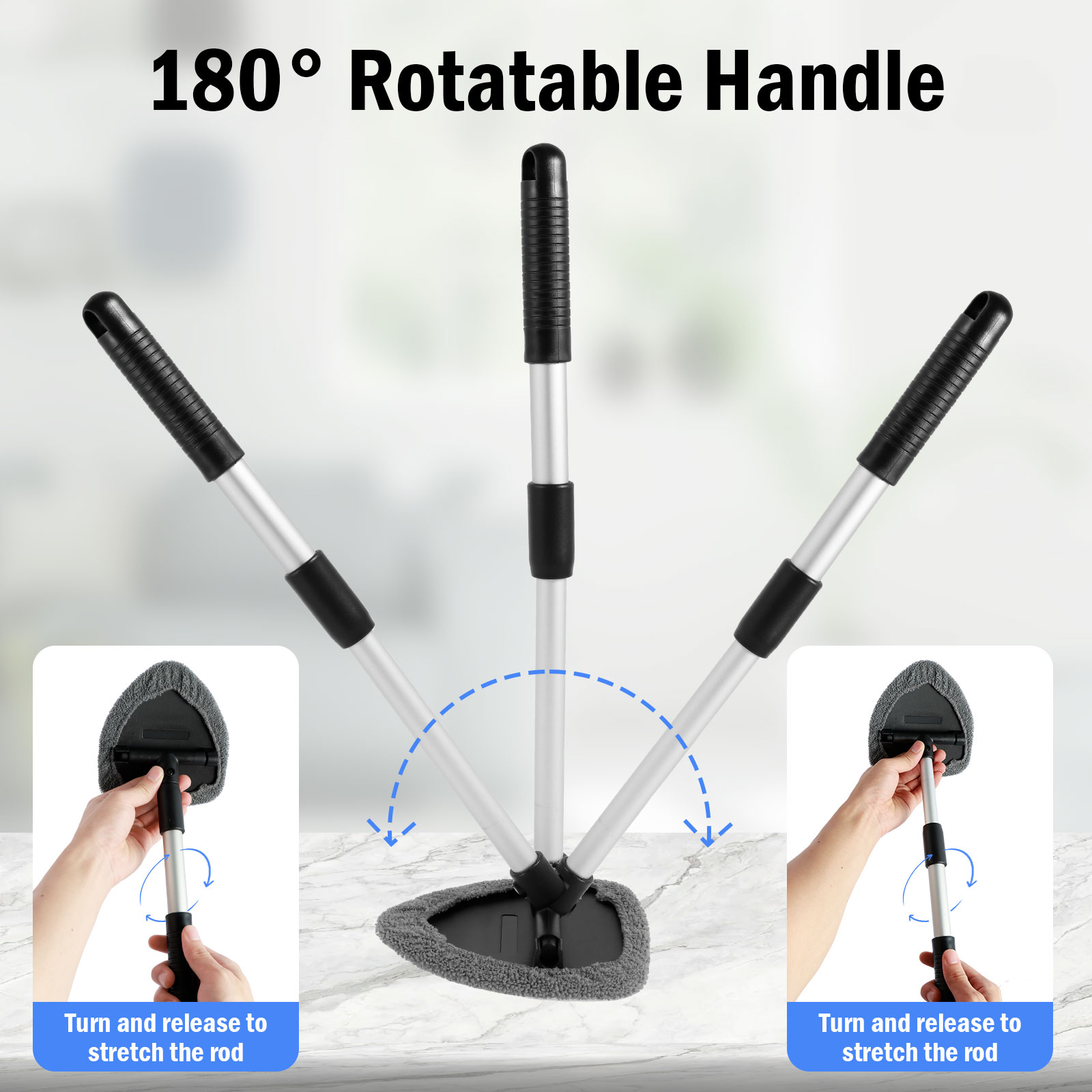 Window Cleaner Brush Kit Winds - Interior Detailing Kit review and price